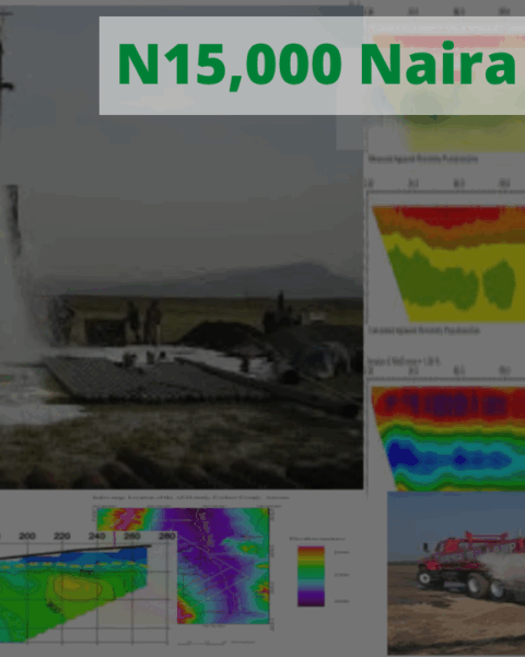 Application of 1D, 2D & 3D Geophysical Methods For Ground Water & Mineral Exploration Course.